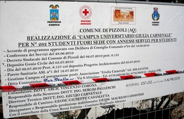 La battaglia per L&rsquo;Aquila: il nuovo campus universitario